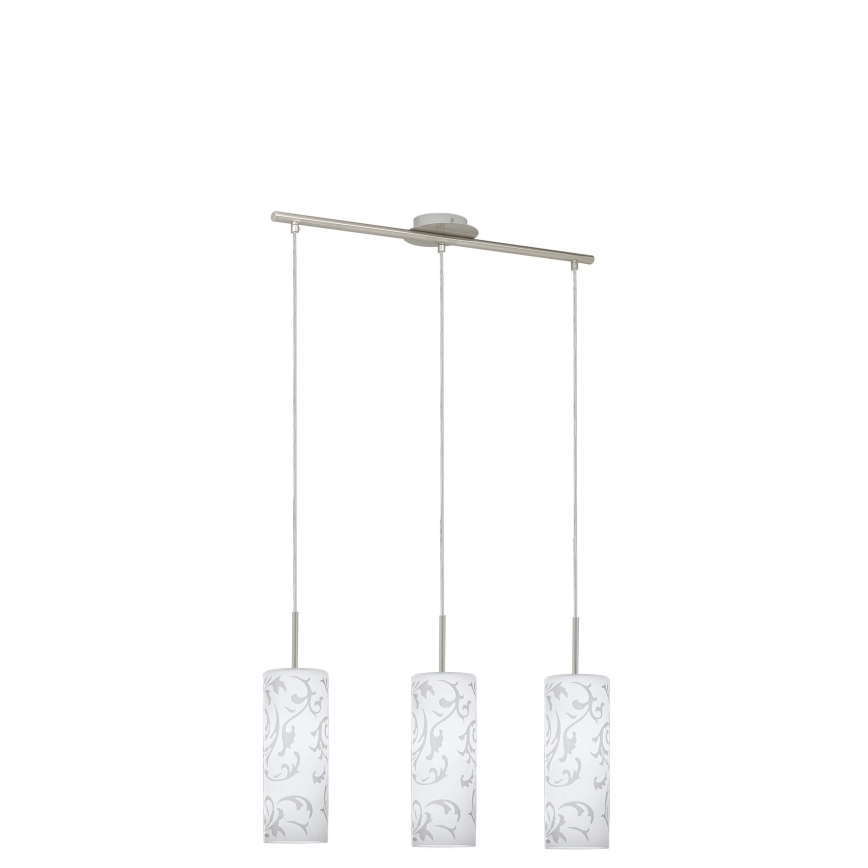 EGLO 90048 - Hängekronleuchter AMADORA 3xE27/60W