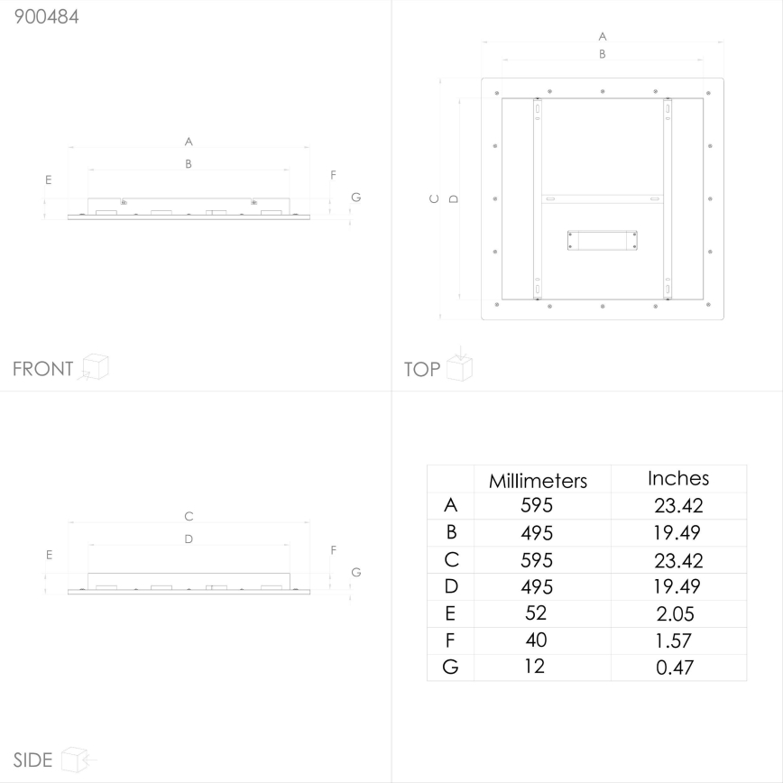 Eglo – Dimmbare LED-RGBW-Deckenleuchte LED/35,5W/230V