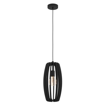 Eglo - Hängeleuchte an Kabel 1xE27/40W/230V schwarz