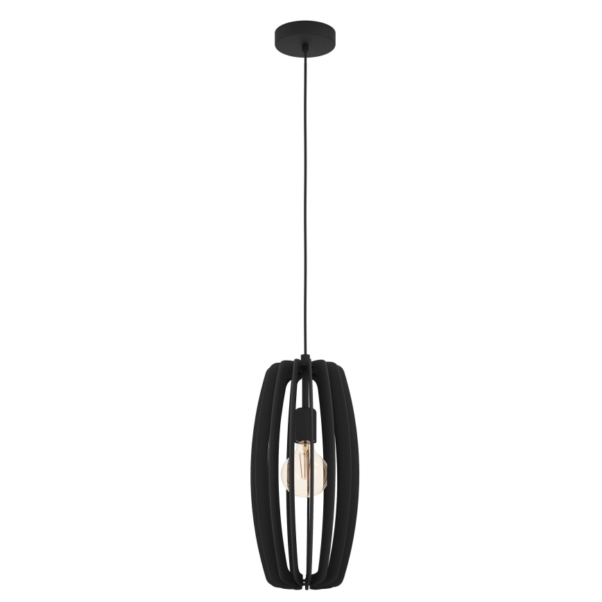 Eglo - Hängeleuchte an Kabel 1xE27/40W/230V schwarz