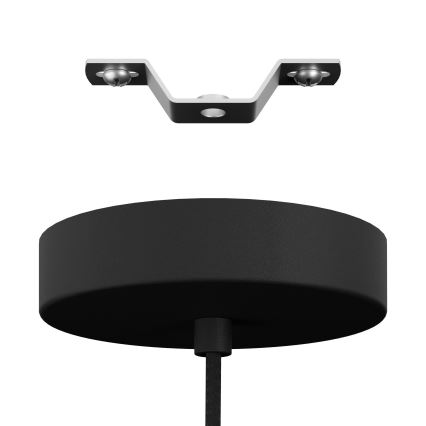 Eglo - Hängeleuchte an Kabel 1xE27/40W/230V schwarz