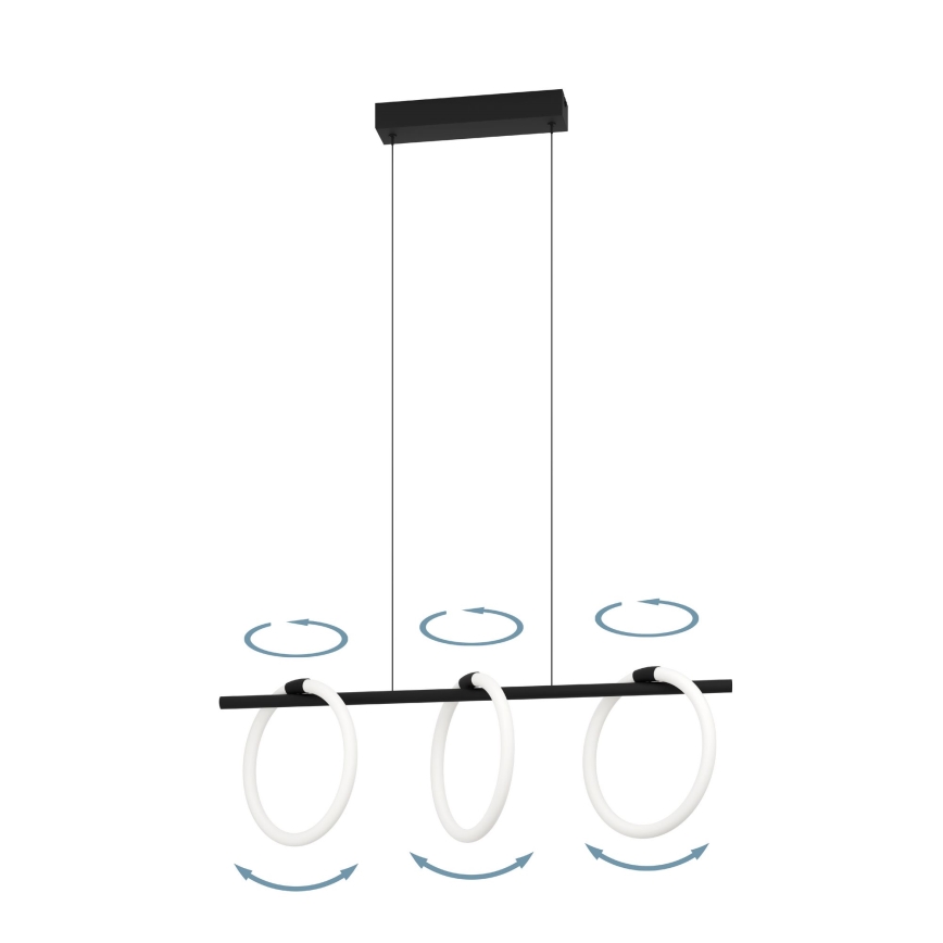 Eglo - LED Hängeleuchte an Kabel 3xLED/9W/230V