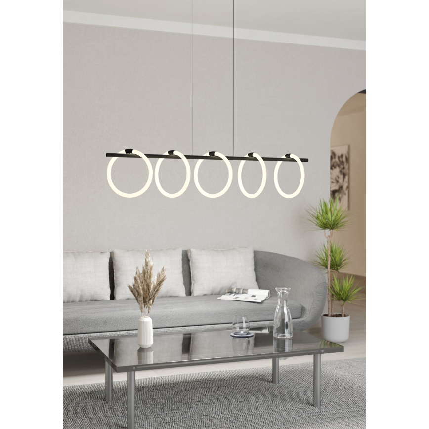 Eglo - LED-Hängeleuchte an Schnur 5xLED/7W/230V