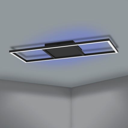 Eglo – Dimmbare LED-RGBW-Deckenleuchte LED/21W/230V