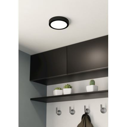 Eglo - LED dimmbare Deckenleuchte LED/11W/230V schwarz