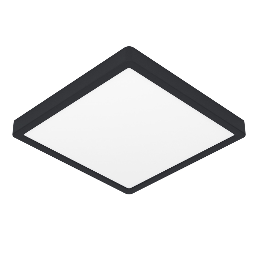 Eglo - LED-dimmbare Deckenleuchte LED/20,5W/230V schwarz 28,5x28,5 cm