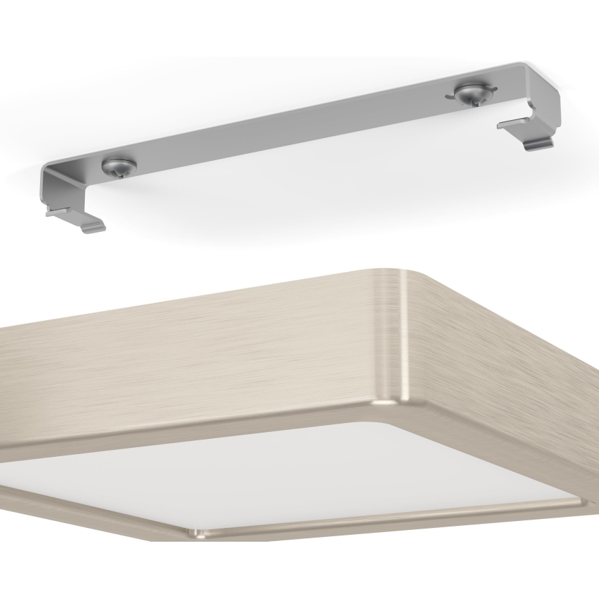 Eglo - Dimmbare LED-Deckenleuchte LED/11W/230V matt Chrom