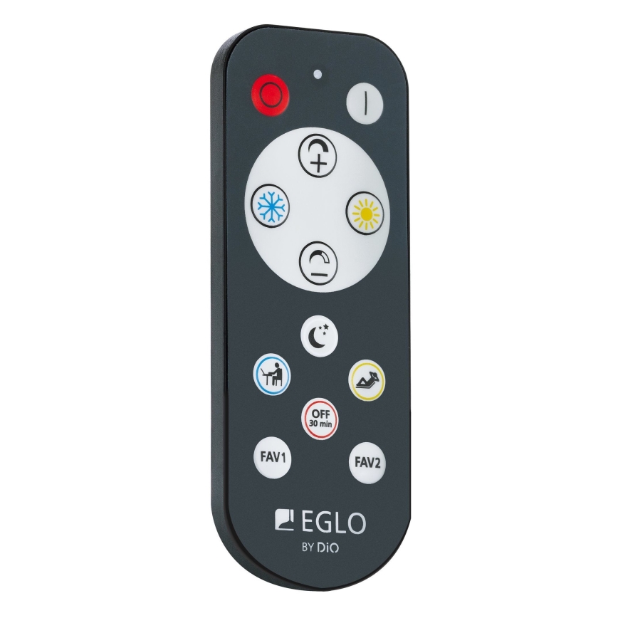 Eglo – Dimmbare LED-Deckenleuchte LED/25,6W/230V + Fernbedienung