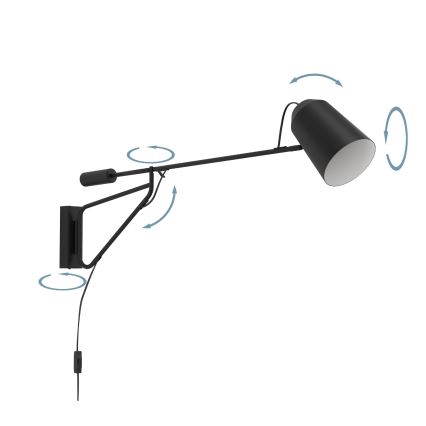 Eglo - Wandlampe 1xE27/28W/230V