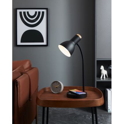 Eglo – Dimmbare LED-Leuchte mit kabelloser Aufladung LED/5,5W/230V