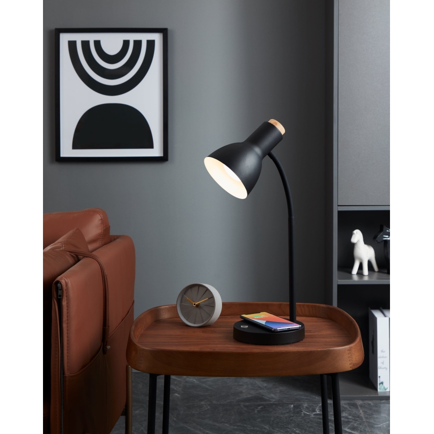 Eglo – Dimmbare LED-Leuchte mit kabelloser Aufladung LED/5,5W/230V