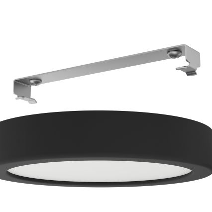 Eglo - LED-Badezimmer-Deckenleuchte LED/11W/230V IP44 schwarz Ø 16 cm