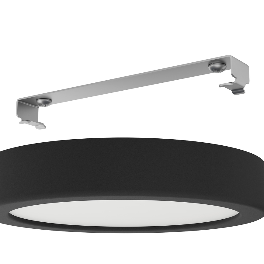 Eglo - LED-Badezimmer-Deckenleuchte LED/11W/230V IP44 schwarz Ø 16 cm