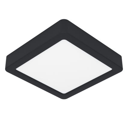 Eglo - LED-Badezimmer-Deckenleuchte LED/11W/230V IP44 schwarz 16x16 cm