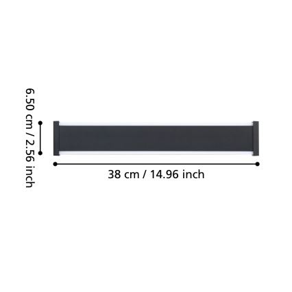 Eglo - LED-Wandleuchte für den Außenbereich 2xLED/3,7W/230V 3000K IP55