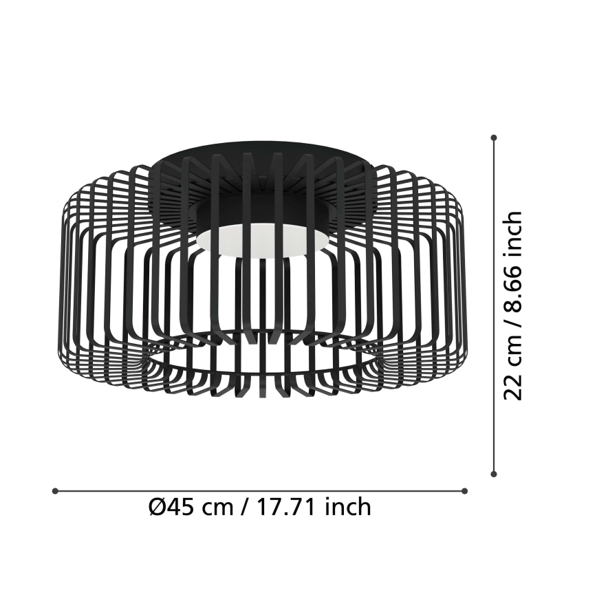 Eglo - Dimmbare LED-RGBW-Deckenleuchte LED/22W/230V 2700-6500K