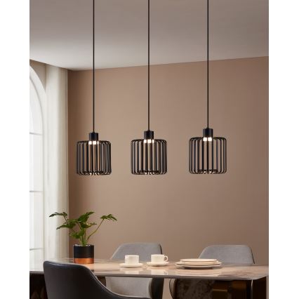 Eglo - Dimmbare LED-RGBW-Hängeleuchte 3xLED/3,7W/230V 2700-6500K