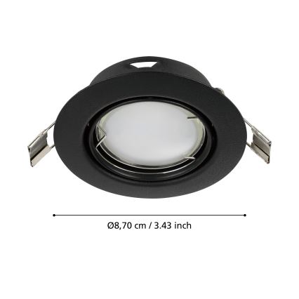 Eglo - SET 3x LED-Einbauleuchte PENETO 1xGU10/4,6W/230V