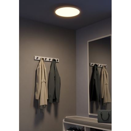 Eglo - Dimmbare LED-Deckenleuchte LED/33,5W/230V d 45 cm weiß