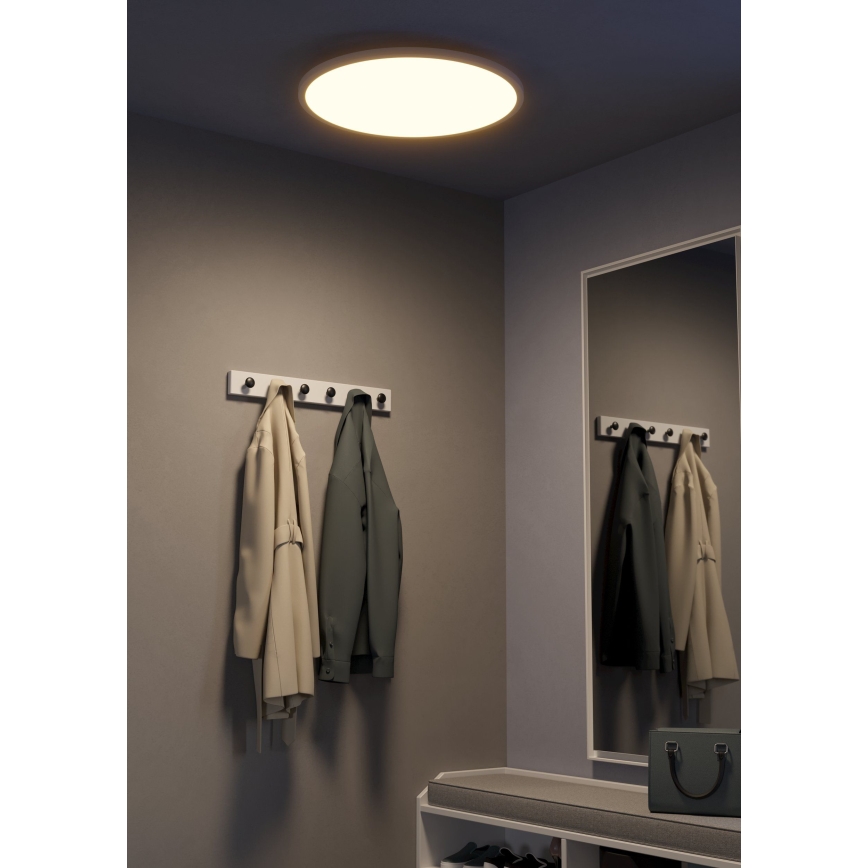 Eglo - Dimmbare LED-Deckenleuchte LED/41W/230V d 60 cm weiß