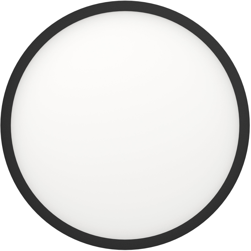 Eglo - Dimmbare LED-Deckenleuchte LED/33,5W/230V d 45 cm schwarz