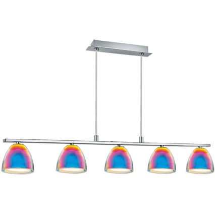 Eglo 90079 - Pendelleuchte ACENTO 5xG9/33W/230V