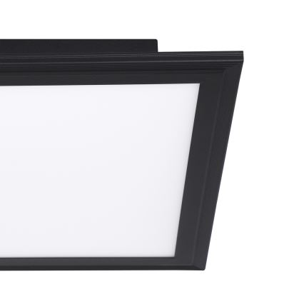 Eglo - LED-Deckenleuchte LED/14W/230V 30x30 cm schwarz