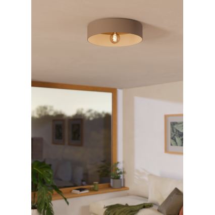 Eglo 900838 - Deckenleuchte DUAIA 1xE27/40W/230V braun