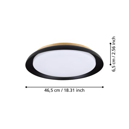 Eglo - LED-Deckenleuchte LED/20W/230V