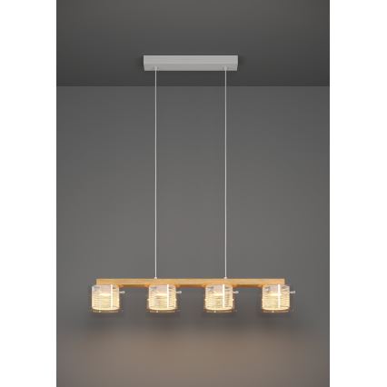 Eglo - Dimmbare LED-RGBW-Hängeleuchte 4xLED/3,7W/230V 2700-6500K