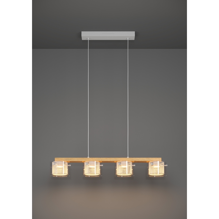 Eglo - Dimmbare LED-RGBW-Hängeleuchte 4xLED/3,7W/230V 2700-6500K