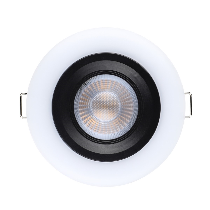 Eglo - 3er-Set LED-Einbauleuchten, 4,8 W, 230 V, schwarz