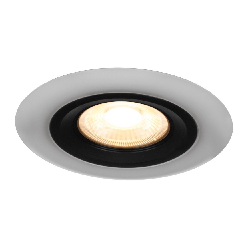 Eglo - 3er-Set LED-Einbauleuchten, 4,8 W, 230 V, schwarz