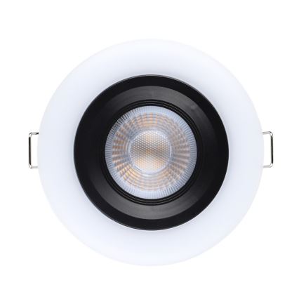 Eglo - SET 3x LED-Einbauleuchte 3xLED/4,8W/230V schwarz