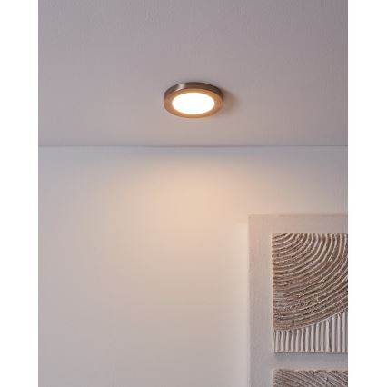 Eglo - LED-Einbauleuchte LED/5,5W/230V 3000K matt Chrom