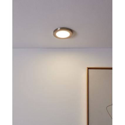 Eglo - LED-Einbauleuchte LED/5,5W/230V 4000K matt Chrom