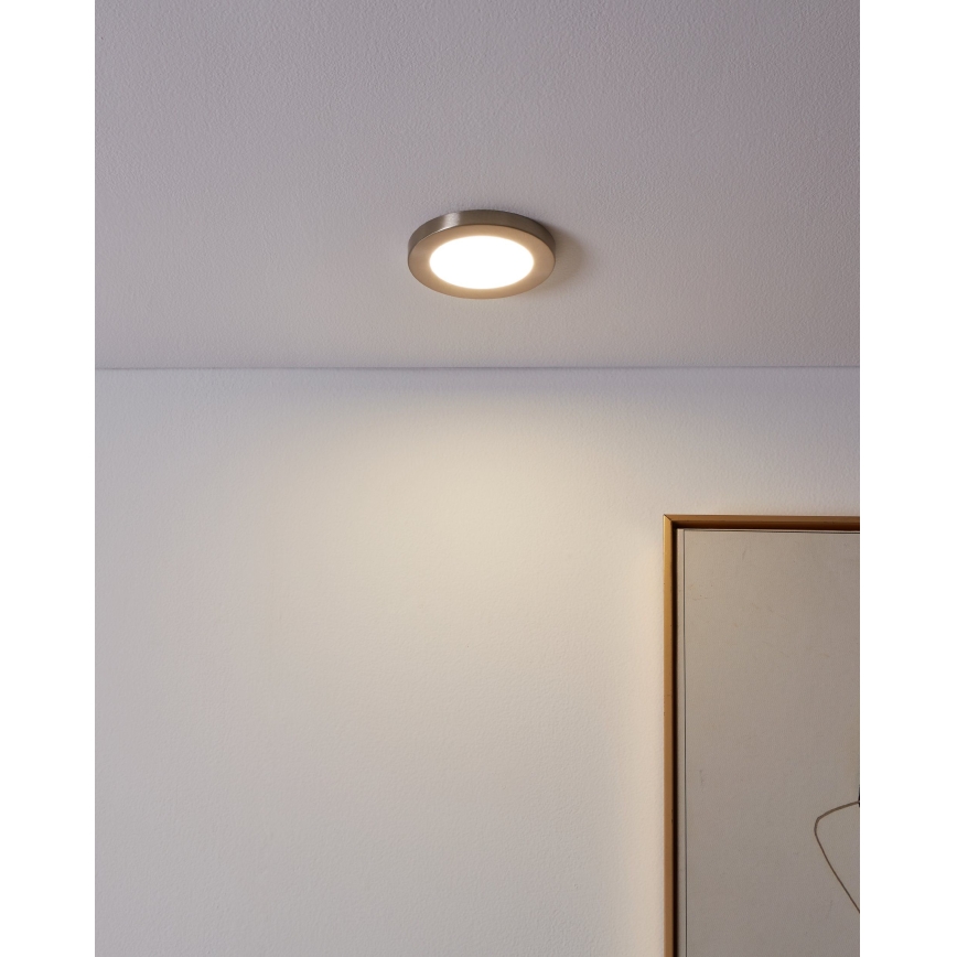 Eglo - LED-Einbauleuchte LED/5,5W/230V 4000K matt Chrom