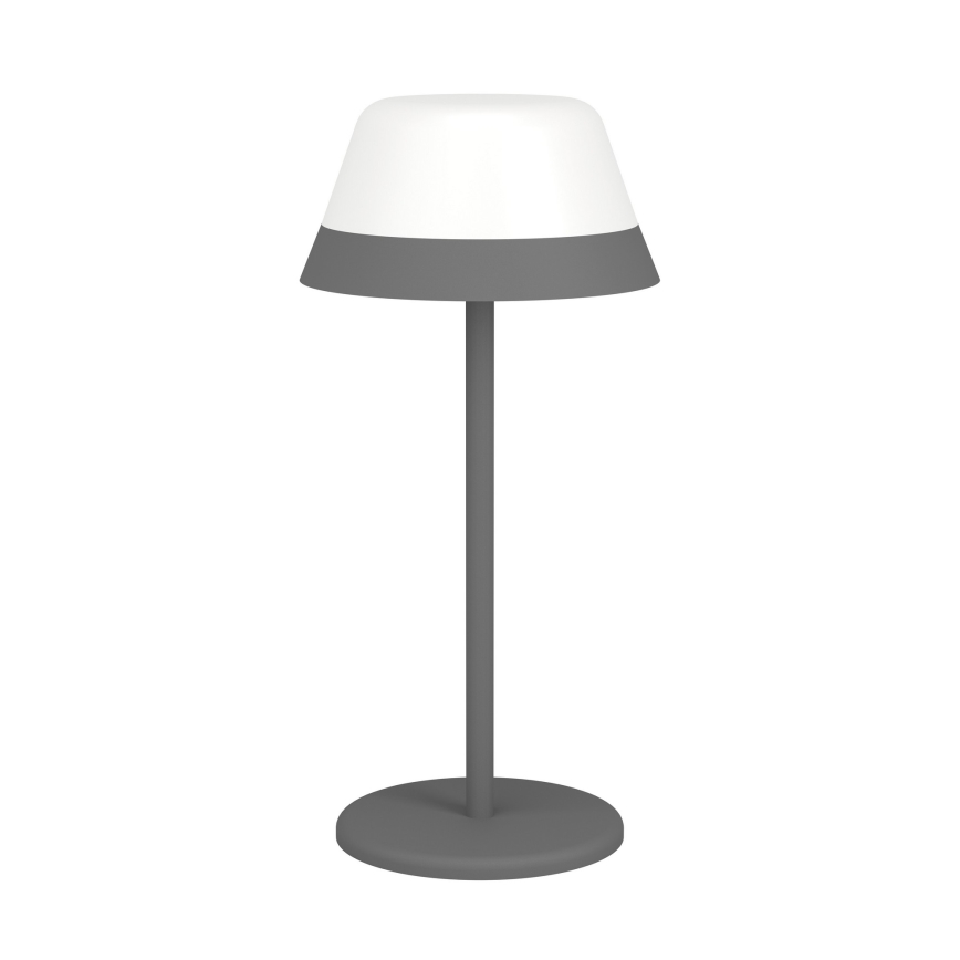 Eglo - Dimmbare LED-RGBW-Außenleuchte mit Touch-Funktion 2-in-1 LED/1,5W/5V 2600 mAh IP54 grau