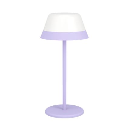 Eglo - Dimmbare LED-RGBW-Außenleuchte mit Touch-Funktion 2-in-1 LED/1,5W/5V 2600 mAh IP54 violett