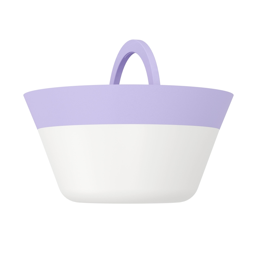 Eglo - Dimmbare LED-RGBW-Außenleuchte mit Touch-Funktion 2-in-1 LED/1,5W/5V 2600 mAh IP54 violett