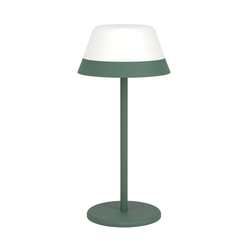 Eglo - Dimmbare LED-RGBW-Außenleuchte mit Touch-Funktion 2-in-1 LED/1,5W/5V 2600 mAh IP54 grün