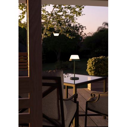 Eglo - Dimmbare LED-RGBW-Außenleuchte mit Touch-Funktion 2-in-1 LED/1,5W/5V 2600 mAh IP54 grün