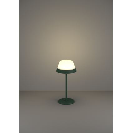 Eglo - Dimmbare LED-RGBW-Außenleuchte mit Touch-Funktion 2-in-1 LED/1,5W/5V 2600 mAh IP54 grün
