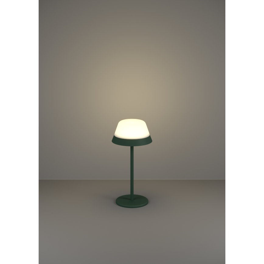 Eglo - Dimmbare LED-RGBW-Außenleuchte mit Touch-Funktion 2-in-1 LED/1,5W/5V 2600 mAh IP54 grün