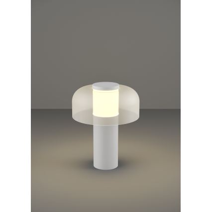 Eglo - Dimmbare LED-Außenleuchte mit Touch-Funktion LED/2,25W/5V 2400-4000K 5200 mAh IP44 weiß