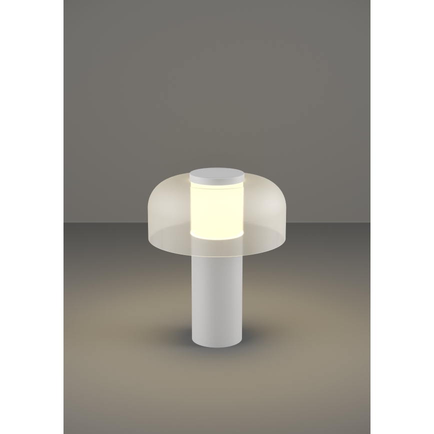 Eglo - Dimmbare LED-Außenleuchte mit Touch-Funktion LED/2,25W/5V 2400-4000K 5200 mAh IP44 weiß