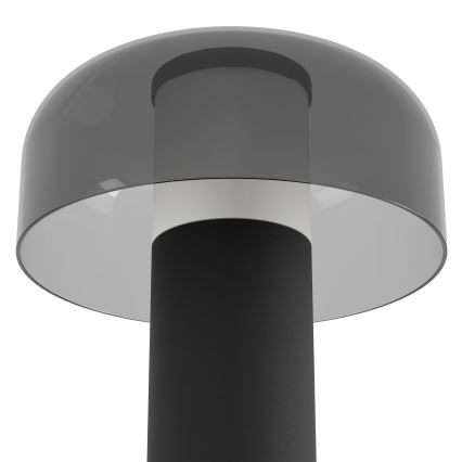 Eglo - Dimmbare LED-Außenleuchte mit Touch-Funktion LED/2,25W/5V 2400-4000K 5200 mAh IP44 schwarz