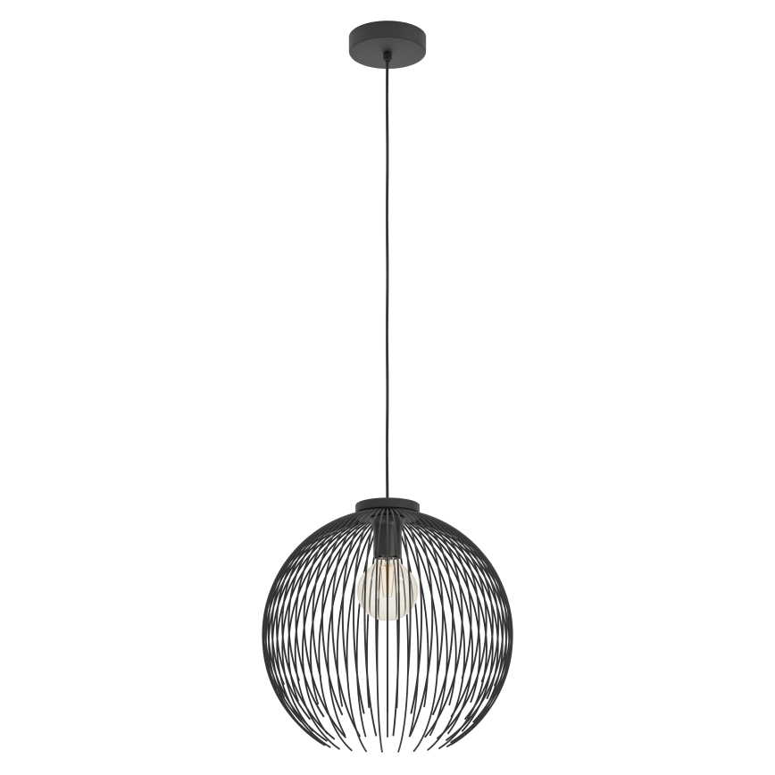 Eglo - Hängeleuchte 1xE27/40W/230V schwarz