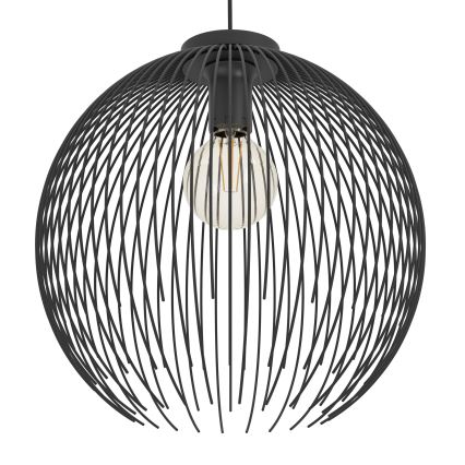 Eglo - Hängeleuchte 1xE27/40W/230V schwarz