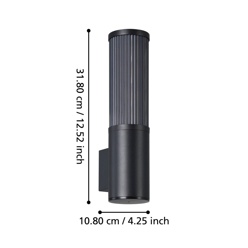 Eglo - Outdoor-Wandleuchte 1xE27/15W/230V IP54